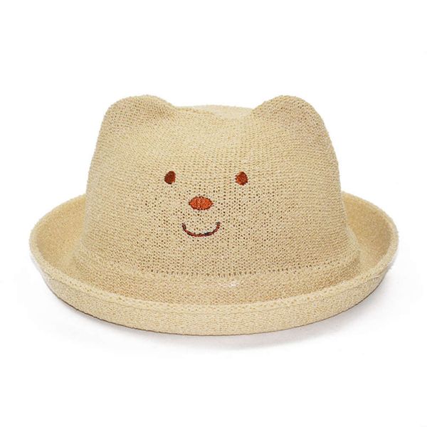 cat's ear children's hat korean bear grass baby sunshade basin, Yellow
cat's ear children's hat korean bear grass baby sunshade basin, Yellow