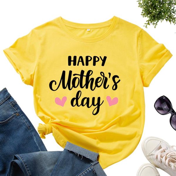 women's t-shirt graphic tee for women woman cotton print t shirts short sleeve crew neck summer female clothes happy mother's day, White
women's t-shirt graphic tee for women woman cotton print t shirts short sleeve crew neck summer female clothes happy mother's day, White