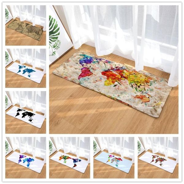 bath mats flannel long floor mat door heat transfer map kitchen bathroom water-absorbing non-slip carpet
bath mats flannel long floor mat door heat transfer map kitchen bathroom water-absorbing non-slip carpet