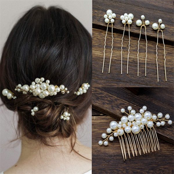pearls wedding hair comb bridal hair pins clips set women hair jewelry accessories handmade headpieces, Slivery;golden
pearls wedding hair comb bridal hair pins clips set women hair jewelry accessories handmade headpieces, Slivery;golden
