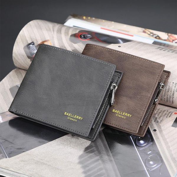 male wallets business card holder small money purses design men wallet with coin bag zipper, Red;black
male wallets business card holder small money purses design men wallet with coin bag zipper, Red;black