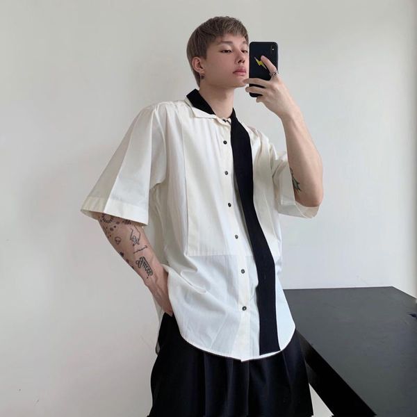 s-6xl plus-size shirts 2021 artistic design cotton and linen breathable comfortable short sleeve shirt men's casual, White;black
s-6xl plus-size shirts 2021 artistic design cotton and linen breathable comfortable short sleeve shirt men's casual, White;black