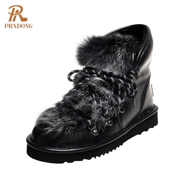 boots winter warm wool snow female big size 34-43 casual dress flats platform genuine leather women sweet ankle, Black
boots winter warm wool snow female big size 34-43 casual dress flats platform genuine leather women sweet ankle, Black