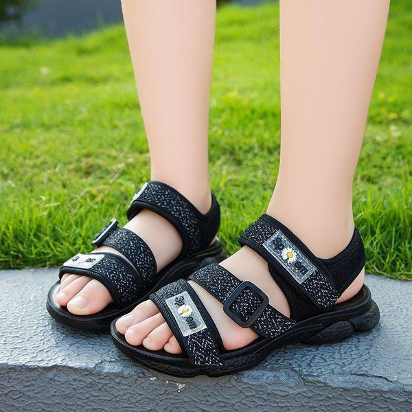 children's summer 2021 outdoor sandals student sports shoes fashion girls pink black, Black;red
children's summer 2021 outdoor sandals student sports shoes fashion girls pink black, Black;red