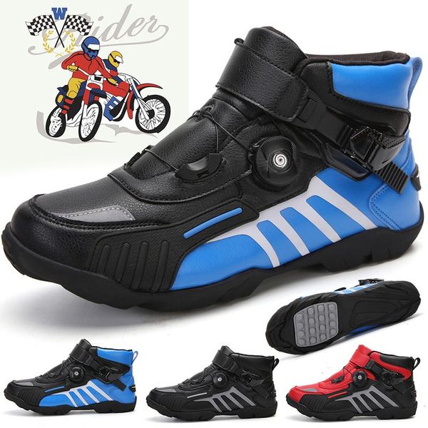 cycling footwear off-road rally racing motorcycle shoes non-slip ankle protection boots outdoor travel riding 37#-46#, Black
cycling footwear off-road rally racing motorcycle shoes non-slip ankle protection boots outdoor travel riding 37#-46#, Black