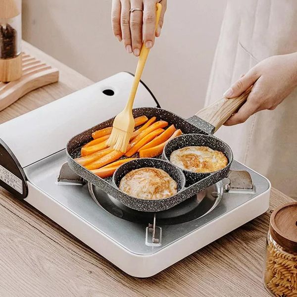 pans 2/4 hole frying pan thickening non-stick omelette pancake steak pot wooden handle kitchen cooking breakfast machine
pans 2/4 hole frying pan thickening non-stick omelette pancake steak pot wooden handle kitchen cooking breakfast machine