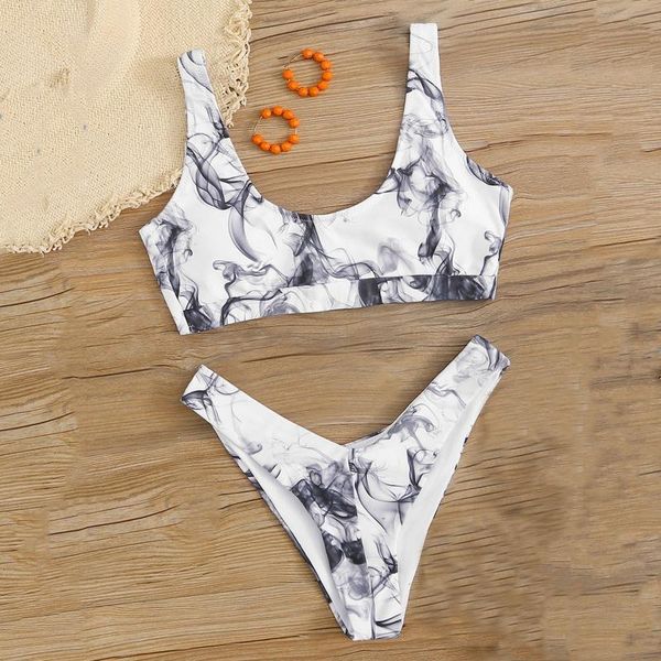 women's swimwear marble bikini 2021 swimsuit low waist push up padded biquini bathing suit women string beach #t3g, White;black
women's swimwear marble bikini 2021 swimsuit low waist push up padded biquini bathing suit women string beach #t3g, White;black