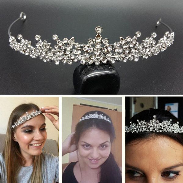 hair clips & barrettes princess crystal zircon bridal crown water wedding headband electroplating accessories party jewelry, Golden;silver
hair clips & barrettes princess crystal zircon bridal crown water wedding headband electroplating accessories party jewelry, Golden;silver