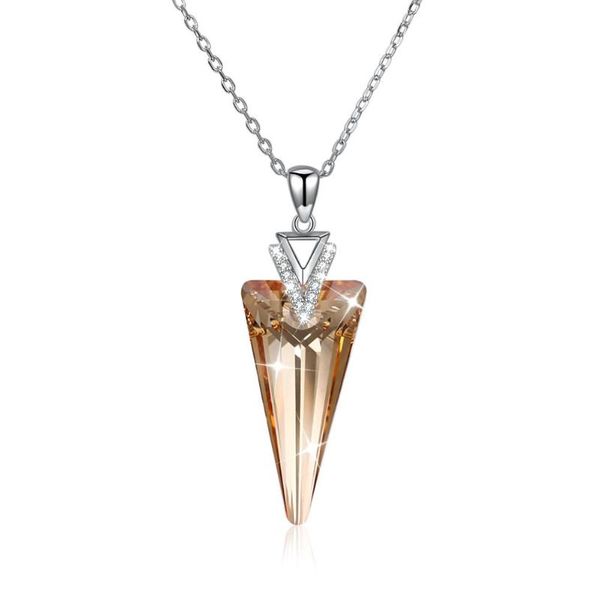 pendant necklaces fashion luxury crystals from crystal s925 sterling silver triangle romantic necklace
pendant necklaces fashion luxury crystals from crystal s925 sterling silver triangle romantic necklace