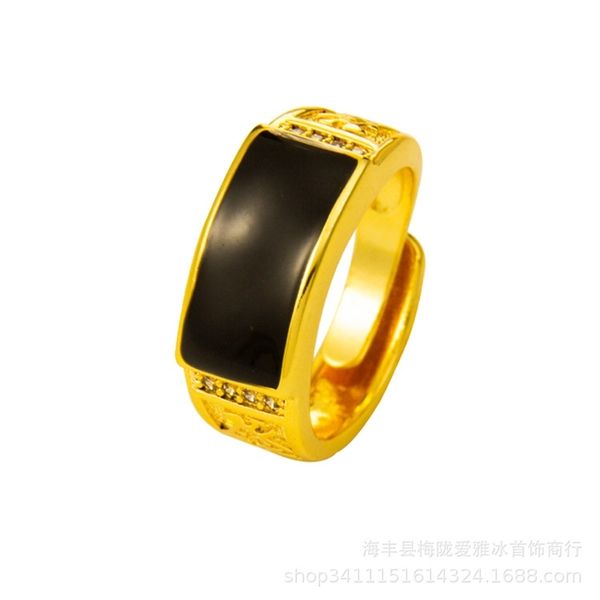 vietnam shajin black agate hair ring aggressive fashion opening adjustable men's long lasting hand decoration imitation
vietnam shajin black agate hair ring aggressive fashion opening adjustable men's long lasting hand decoration imitation