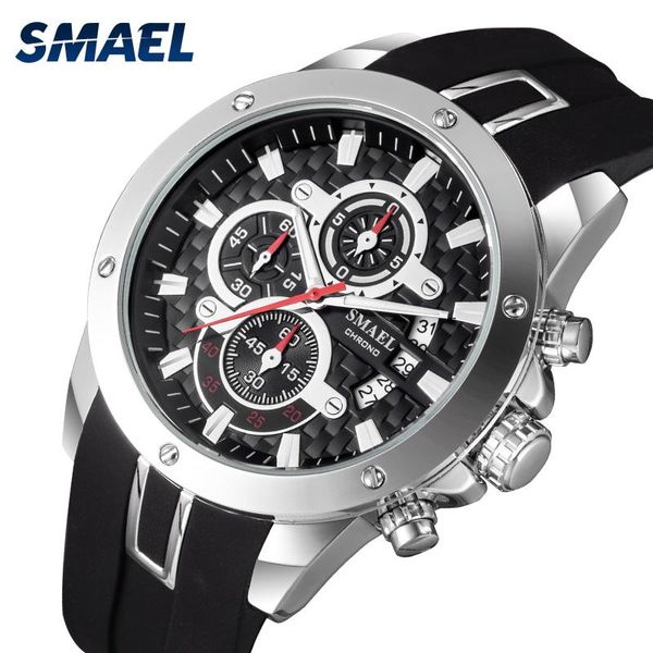 quality brand silicone quartz watches men night light display smael watch sports waterproof alloy wristwatches, Slivery;brown
quality brand silicone quartz watches men night light display smael watch sports waterproof alloy wristwatches, Slivery;brown