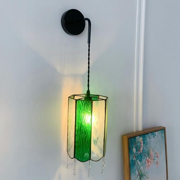 wall lamp retro stained glass restaurant bar japanese style bedside homestay corridor aisle background lb031707
wall lamp retro stained glass restaurant bar japanese style bedside homestay corridor aisle background lb031707