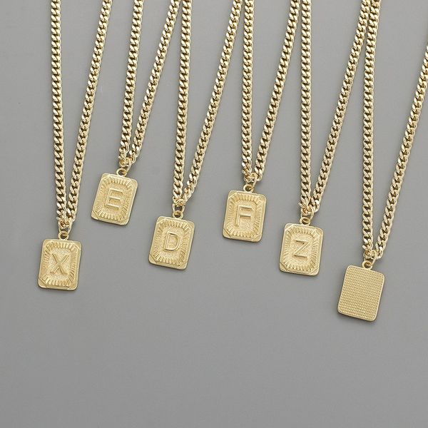 new fashion gold heart 26 initial letter pendant necklaces personalized necklace name jewelry friend gift collar 50cm long, Silver
new fashion gold heart 26 initial letter pendant necklaces personalized necklace name jewelry friend gift collar 50cm long, Silver