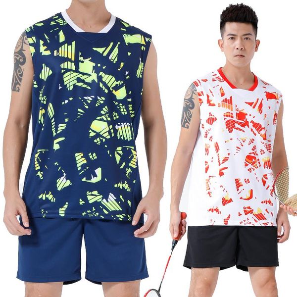 badminton suit 2021 mens team match sweat quick drying breathable short sleeve sports sets volleyball running
badminton suit 2021 mens team match sweat quick drying breathable short sleeve sports sets volleyball running