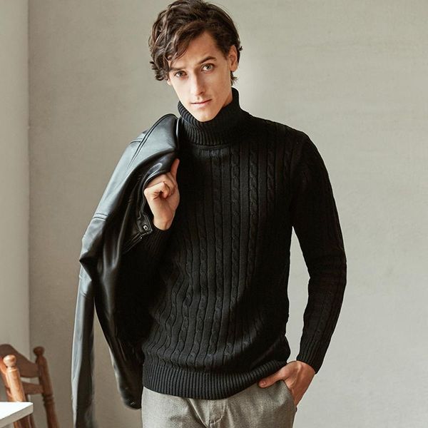 men's sweaters sweater men cotton vintage warm oversized turtleneck male pullovers solid korean clothes long sleeve slim fit pull homme, White;black
men's sweaters sweater men cotton vintage warm oversized turtleneck male pullovers solid korean clothes long sleeve slim fit pull homme, White;black