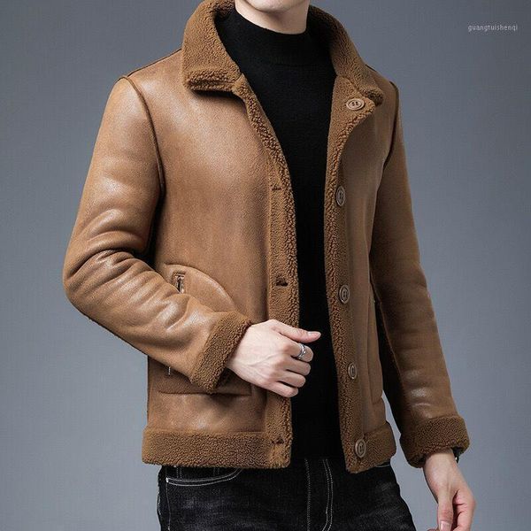 men's fur & faux leather winter add flocking live with cargo brief paragraph two more coat of cultivate morality, Black
men's fur & faux leather winter add flocking live with cargo brief paragraph two more coat of cultivate morality, Black