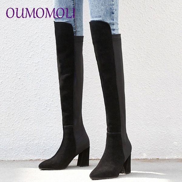 pointed toe plush knee high boots plus size women square heels cow suede winter 2019 mixed colors ladies boots s4yw#, Black
pointed toe plush knee high boots plus size women square heels cow suede winter 2019 mixed colors ladies boots s4yw#, Black