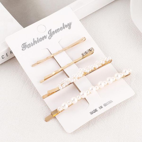 hair clips & barrettes 4pcs/set fashion pearl clip for women girls elegant beauty styling barrette stick pins tiara ornaments 137938, Golden;silver
hair clips & barrettes 4pcs/set fashion pearl clip for women girls elegant beauty styling barrette stick pins tiara ornaments 137938, Golden;silver