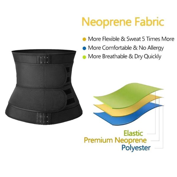 women's shapers slim fit jogging belt fajas neoprene sauna waist training corset sports weight loss compression trimmer shapewear, Black;white
women's shapers slim fit jogging belt fajas neoprene sauna waist training corset sports weight loss compression trimmer shapewear, Black;white