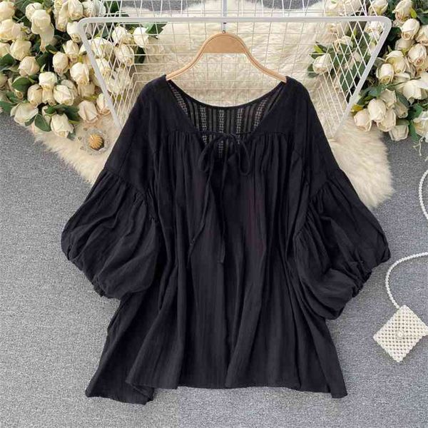 summer style fashionable front and back two wear blouse female bubble sleeve loose wild blusa age reduction shirt gk635 210506, White
summer style fashionable front and back two wear blouse female bubble sleeve loose wild blusa age reduction shirt gk635 210506, White