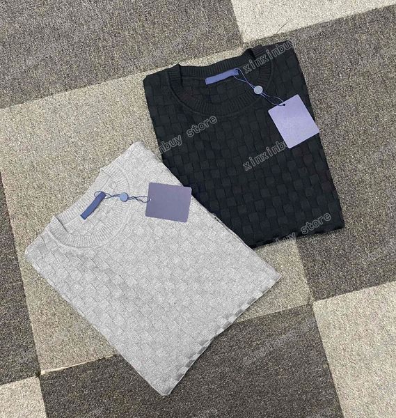 21ss designers sweaters luxury mens womens lattice jacquard letter leather label paris fashion tees street long sleeve luxurys gray black, White;black
21ss designers sweaters luxury mens womens lattice jacquard letter leather label paris fashion tees street long sleeve luxurys gray black, White;black