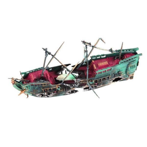 decorations large aquarium ship air split shipwreck fish tank decor sunk wreck boat for decoration 24cm x12cm
decorations large aquarium ship air split shipwreck fish tank decor sunk wreck boat for decoration 24cm x12cm