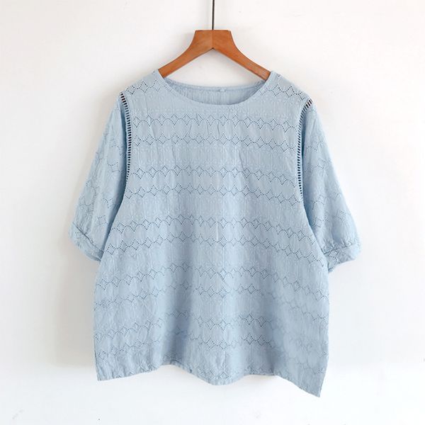 women's t-shirt lamtrip surface geometric embroidery hollow out short sleeve 4 colors cotton tee women retro ey6i, White
women's t-shirt lamtrip surface geometric embroidery hollow out short sleeve 4 colors cotton tee women retro ey6i, White