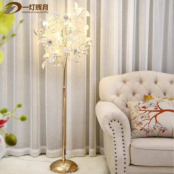 french vertical led floor lamp ceramic flower tree postmodern crystal living room coffee table decoration lamps
french vertical led floor lamp ceramic flower tree postmodern crystal living room coffee table decoration lamps