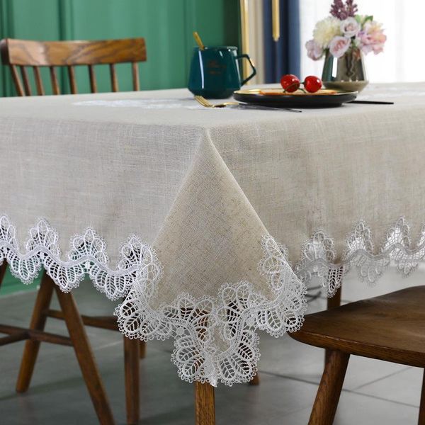 tablecloth european style lace embroidery linen table cloth for home el wedding round rectangletable cover
tablecloth european style lace embroidery linen table cloth for home el wedding round rectangletable cover