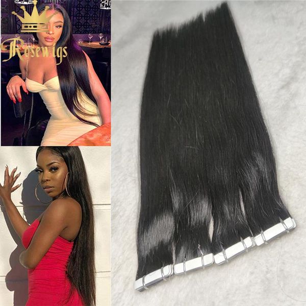 human hair bulks straight wave curly tape in extensions 100% virgin natural full thick ends invisible skin pu weft for woman, Black
human hair bulks straight wave curly tape in extensions 100% virgin natural full thick ends invisible skin pu weft for woman, Black
