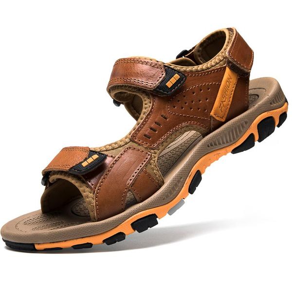 sandals summer men's fashion men casual shoes design beach genuine leather man 2021, Black
sandals summer men's fashion men casual shoes design beach genuine leather man 2021, Black