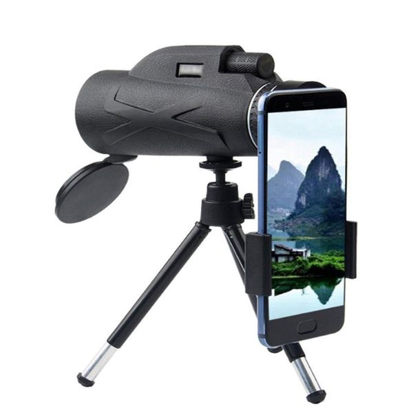 

telescope & binoculars 80x100 night vision monocular powerful zoom optical spyglass monocle for hunting spotting scope hiking equipment
