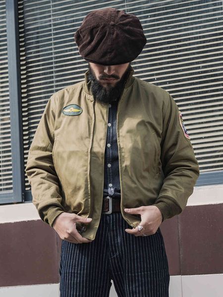 downs bronson repro taxi driver model ww2 tanker jacket men's military combat uniform, Black
downs bronson repro taxi driver model ww2 tanker jacket men's military combat uniform, Black