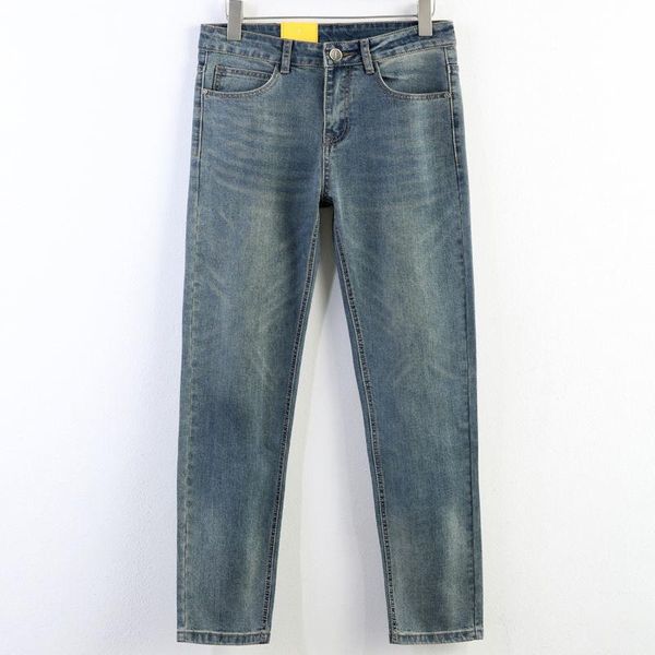 men's jeans man summer button hole shorts jean classic style stretch slim denim men trousers pants, Blue
men's jeans man summer button hole shorts jean classic style stretch slim denim men trousers pants, Blue