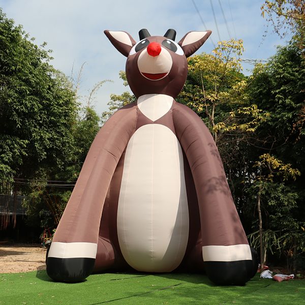 christmas decoration inflatable rudolph the red-nosed reindeer deer balloon xmas ornament for outdoor display
christmas decoration inflatable rudolph the red-nosed reindeer deer balloon xmas ornament for outdoor display