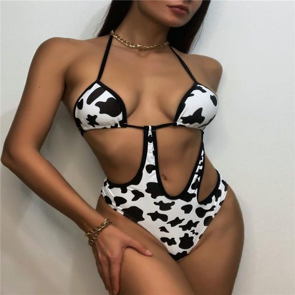 one-piece suits the cow pattern lace split body swimsuit ladies europe and america tie back bikini
one-piece suits the cow pattern lace split body swimsuit ladies europe and america tie back bikini