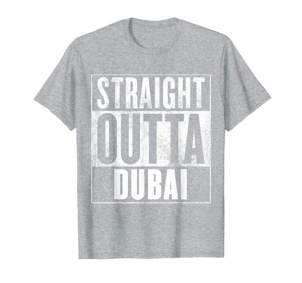 straight outta dubai t-shirt, White;black
straight outta dubai t-shirt, White;black
