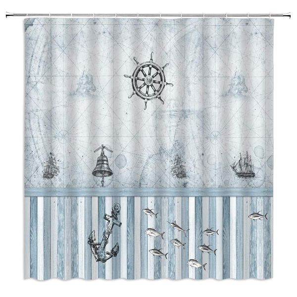 sztnsm nautical shower curtain vintage blue wooden board nautical map ship anchor ship rudder sailing sailboat marine life,70x70
sztnsm nautical shower curtain vintage blue wooden board nautical map ship anchor ship rudder sailing sailboat marine life,70x70