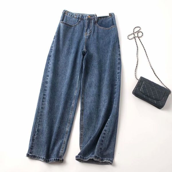 jeans f3905 women's fashion high waist adjustable denim wide leg pants for women in spring and autumn of 2021, Blue
jeans f3905 women's fashion high waist adjustable denim wide leg pants for women in spring and autumn of 2021, Blue