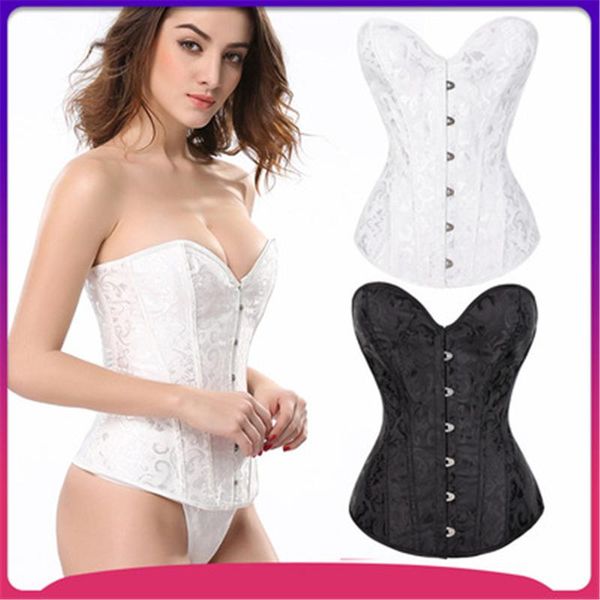 waist support overbust corset plus size erotic floral women bustier lingerie shapewear bride wedding dress body shaping vest, Black;gray
waist support overbust corset plus size erotic floral women bustier lingerie shapewear bride wedding dress body shaping vest, Black;gray