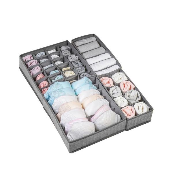 storage drawers set of 4pcs non-woven foldable underwear bra organizer box drawer closet divider scarves ties socks boxes
storage drawers set of 4pcs non-woven foldable underwear bra organizer box drawer closet divider scarves ties socks boxes