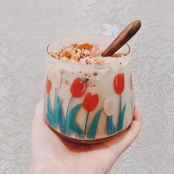 wine glasses glass cup print tulip flower tea coffee milk drink cups healthy cocktail mug home office bar drinkware 400ml
wine glasses glass cup print tulip flower tea coffee milk drink cups healthy cocktail mug home office bar drinkware 400ml