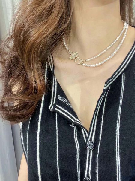 2021 fashion style luxury quality charm pendant necklace with pearl and diamond crown design for women wedding jewelry gift have box stamp p, Silver
2021 fashion style luxury quality charm pendant necklace with pearl and diamond crown design for women wedding jewelry gift have box stamp p, Silver
