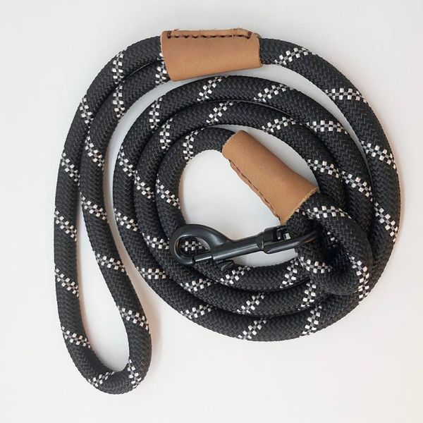 dog collars & leashes reflective nylon handmade leather black rope leash walking traction lead 2m 3 m 5m round medium large
dog collars & leashes reflective nylon handmade leather black rope leash walking traction lead 2m 3 m 5m round medium large