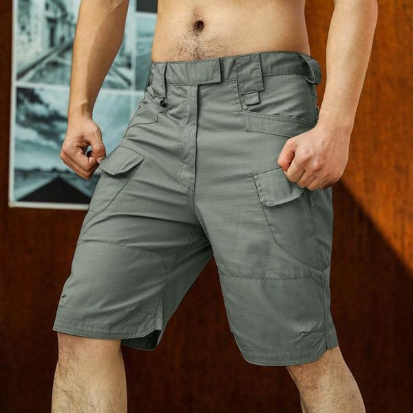 men's shorts 2021 upgraded tactical for men classic waterproof quick dry breathable cargo military multi-pocket short pants, White;black
men's shorts 2021 upgraded tactical for men classic waterproof quick dry breathable cargo military multi-pocket short pants, White;black