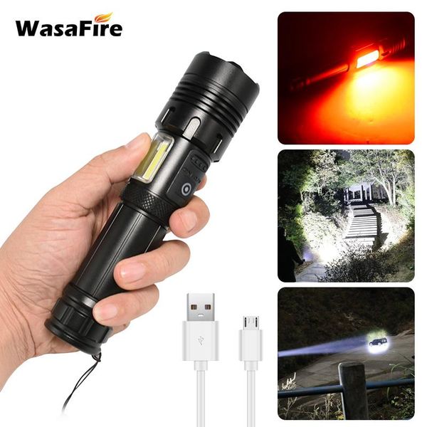 wasafire xhp70 +cob 2000 lumen powerful 7 modes usb zoom led torch adjustable focus portable hunting lantern lanterns
wasafire xhp70 +cob 2000 lumen powerful 7 modes usb zoom led torch adjustable focus portable hunting lantern lanterns