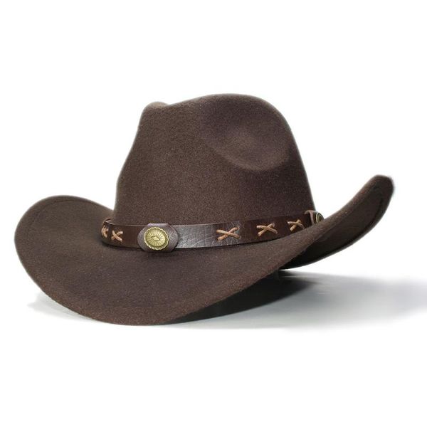 cloches vintage kid child 100% wool wide brim cowboy western cowgirl bowler hat fedora cap coffee alloy bead leather band 54cm/adjust, Blue;gray
cloches vintage kid child 100% wool wide brim cowboy western cowgirl bowler hat fedora cap coffee alloy bead leather band 54cm/adjust, Blue;gray