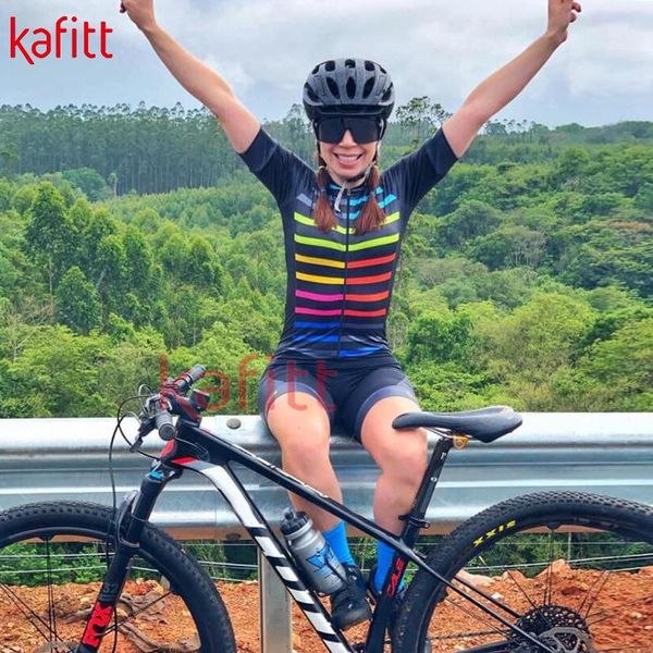 racing sets kafiprofessional women's team summer breathable short sleeve bike wear collection ropa ciclismo cycling shorts jumpsuit, Black;blue
racing sets kafiprofessional women's team summer breathable short sleeve bike wear collection ropa ciclismo cycling shorts jumpsuit, Black;blue
