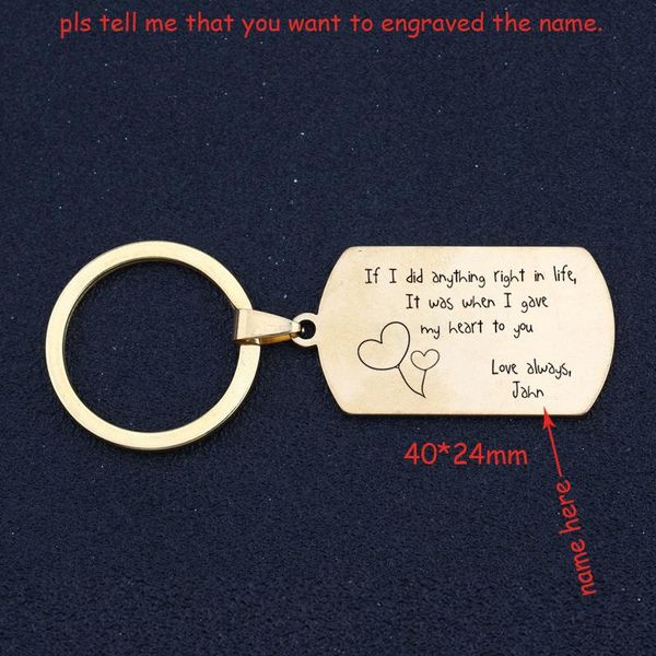 keychains engraved if i did anything right in life it was when gave my heart to you love always keychain personalized name wedding gift, Silver
keychains engraved if i did anything right in life it was when gave my heart to you love always keychain personalized name wedding gift, Silver