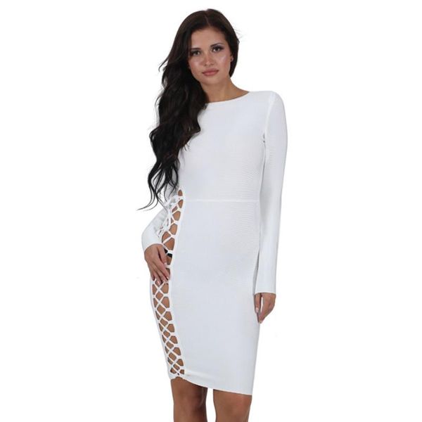 casual dresses concise round neck criss cross lace up side cut out long sleeve bandage mini club dress, Black;gray
casual dresses concise round neck criss cross lace up side cut out long sleeve bandage mini club dress, Black;gray